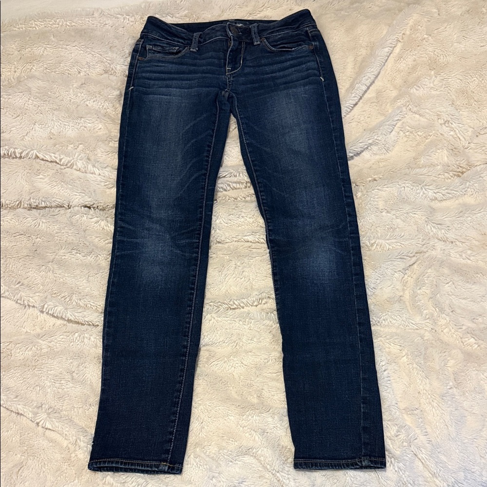 American Eagle Dark Blue Women's Super stretch  Jeans